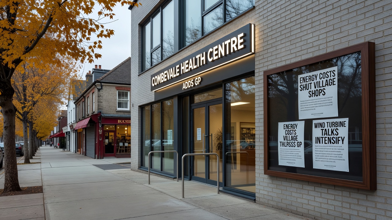 Combevale Health Centre Welcomes New GP as Energy Pressures Close Local Shops and Wind Turbine Proposals Advance