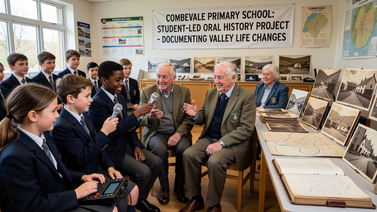 Combevale Primary School Launches Student-Led Oral History Project with Local Historians